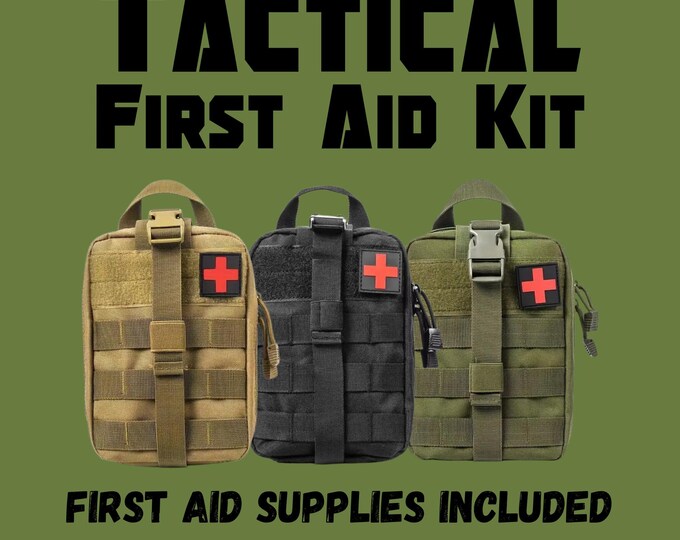 Tactical First Aid KIT | FREE SHIPPING Included | Tactical Gear ...