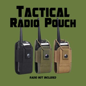 Tactical Radio Pouch | Tactical Gear | Outdoor Essentials