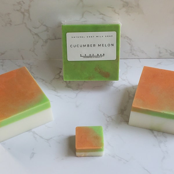 Cucumber Melon Handcrafted Soap