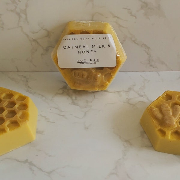 Oatmeal Milk & Honey Handcrafted Soap