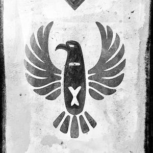 Enkelvoudige kaart Rising Eagle