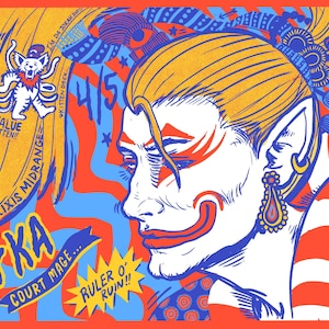 ODWRÓCONY KEFKA Grixis Clowncore Midrange Goldsaber Playmat