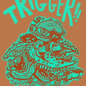KRARK TRIGGERS n COPY Double or Nothin' Goldsaber Tokes e Sticker Drip Drop