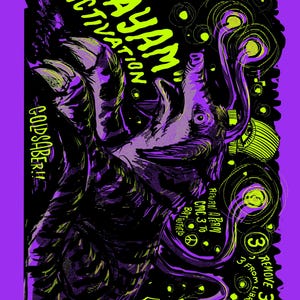 TAYAM ACTIVATION Toke e VIGILANCE Counter Sticker Coatimundi-Codificato Drip Drop