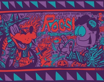 FUZZY ROGSI 4: Discord Turn 2pac All Eyez On Me Goldsaber Playmat