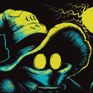 FOIL VIVI BLACK Goldsaber Playmat