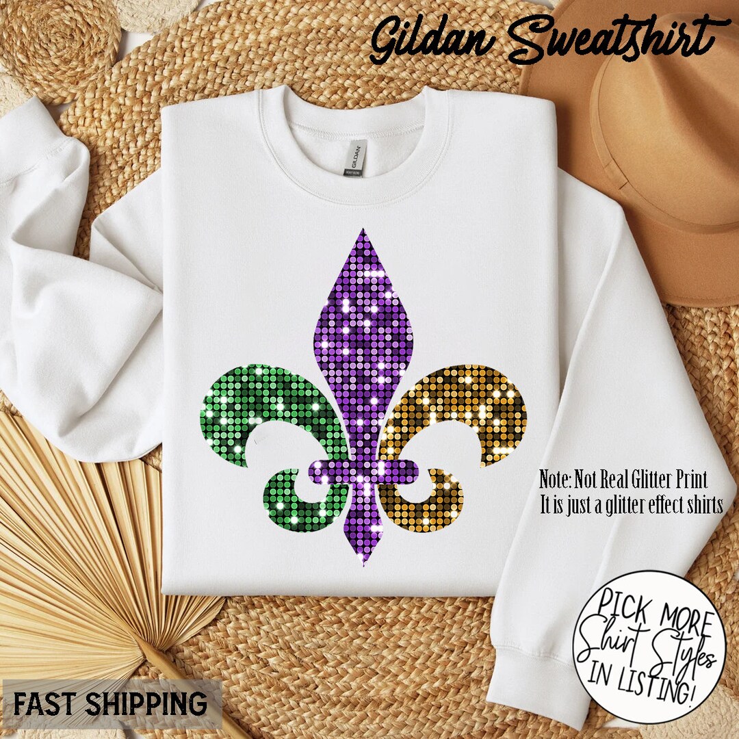 mardi gras long sleeve dress
