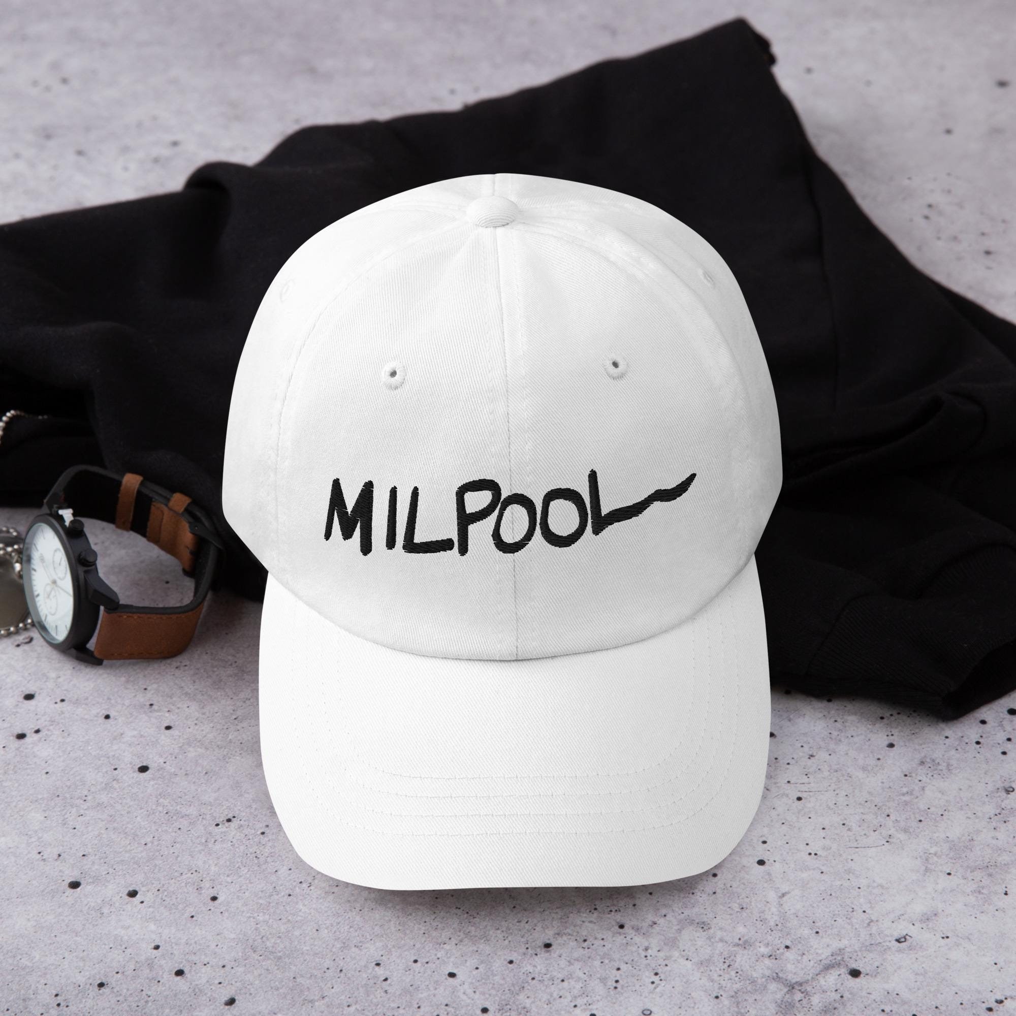 Milpool Cap, Milpool Signature Hat, Fully Embroidered