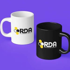 RDA Mug, Resources Development Administration Logo Mug, Movie Mug, Ceramic Coffee Cup, Fictional Corporation Mug, Fictional Company Mug