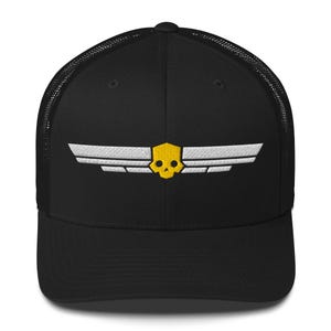 HD2 Hat, Embroidered Super Earth Cap, Managed Democracy Hat, Galactic Armed Forces Trucker Hat or Dad Hat, HD Gamer Cap, Tactical Gamer Gift