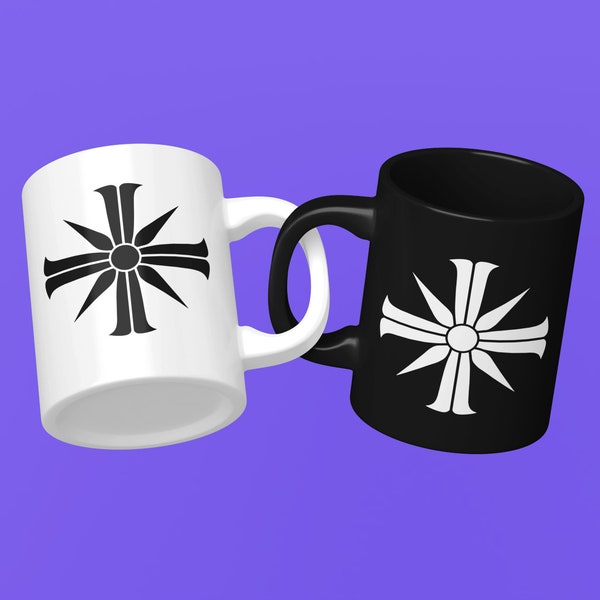Eden's Gate Mug, Eden's Gate Logo, Gaming Mug, Video Gamer Ceramic Coffee Cup, Fictional Corporation Mug, Fictional Company Mug, Hope County