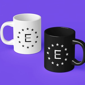 Enclave Mug, The Enclave Logo Cup, Video Gamer Mug, Gaming Coffee Cup, Fictional Corporation Mug, Power Armor, John Henry Eden, Pre-War Govt