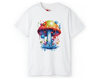 Illustration Magic Mushroom Unisex T-Shirt