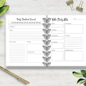 Daily Devotional Planner Printable Instant Download Planner Pages ...