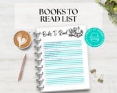 To Be Read Book Tracker, TBR List, A5 Journal Page, Printable Tracker, Book Tracker, Reading Tracker, Daily Habit Tracker, Printable Planner
