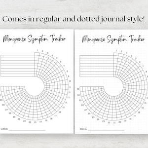 Multi-Symptom Menopause Tracker, Health Journal, Chart your Cycle, Mood & Symptoms Tracker, A5 Planner Pages, Perimenopause Symptom Tracker, Happy Planner Pages, Classic Happy Planner, Wellness Tracker,  Health Tracker, Midlife Tracker