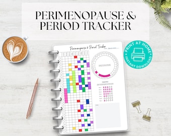 Perimenopause Symptom Tracker: Period & Mood Chart (Digital Download)