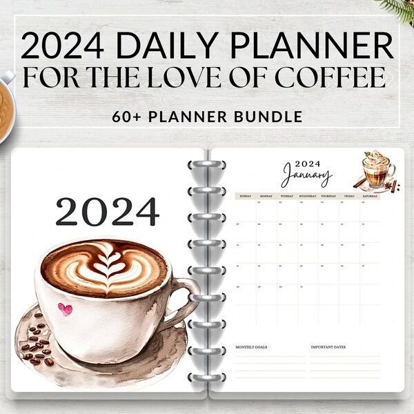 2024 Coffee Calendar Etsy