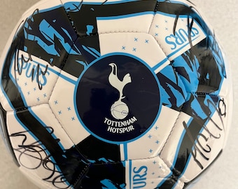 Tottenham Hotspur Squad Signed Football 2025/26 Comes With Certificate Of Authenticity