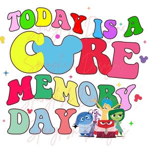 Core Memory Day PNG digital nedladdning transparent bakgrund