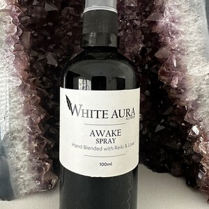 Awake Spray ll Energising spray ll Uplifting Spray ll Aura cleansing Spray ll Wake up Spray ll