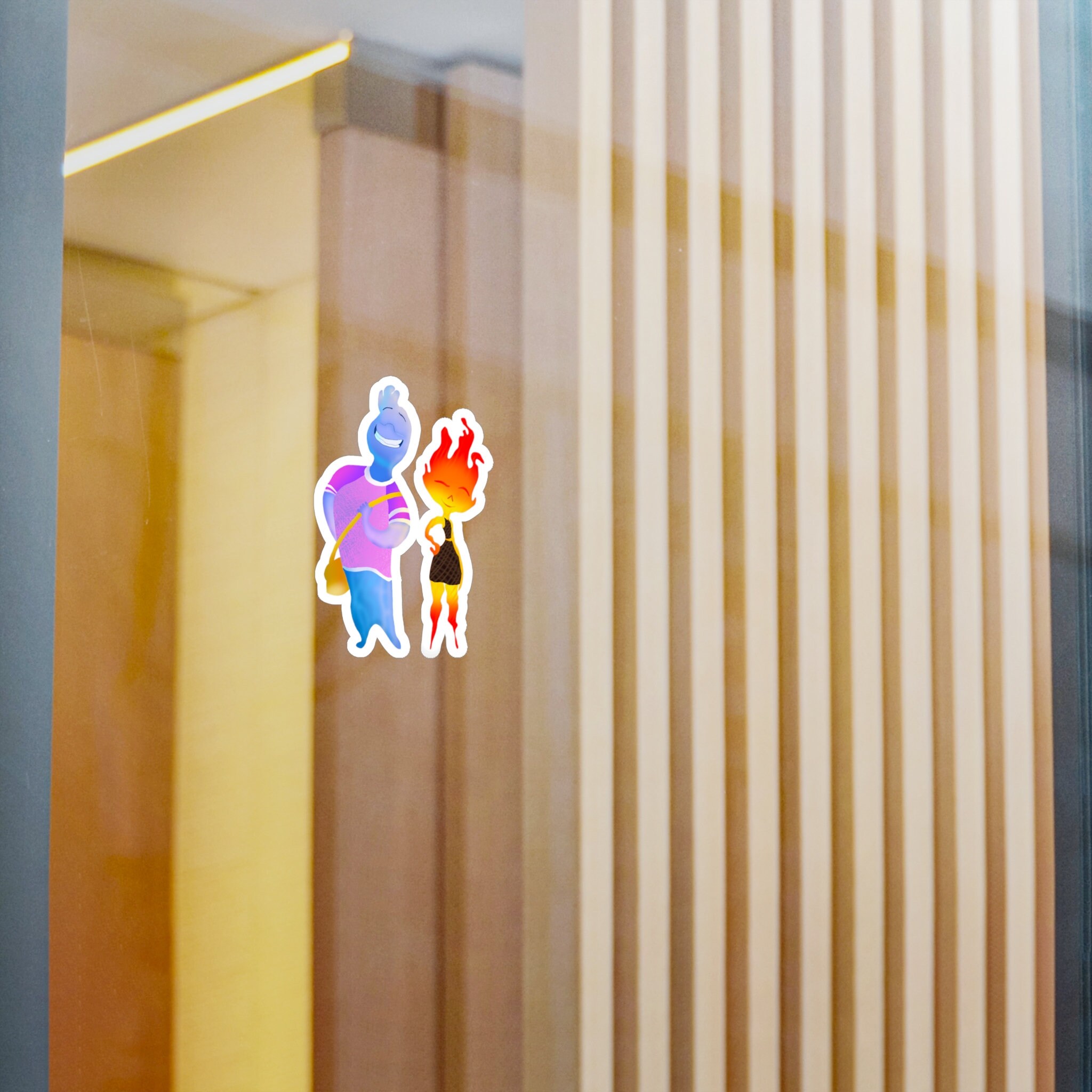 Wade Ember, Elemental, Water Resistant Sticker - Etsy