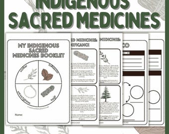 Sacred Medicines Lesson, Outdoor Education, Indigenous Education, Indigenous Canada, Social Studies, Every Child Matters