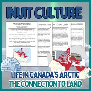 Winteractiviteit: cultuur en leven van de Inuit in het Canadese noordpoolgebied: inheems onderwijs, inheems Canada, sociale studies
