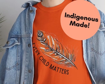 Orange Shirt Day Shirt, Every Child Matters, Indigenous Canada, September 30th