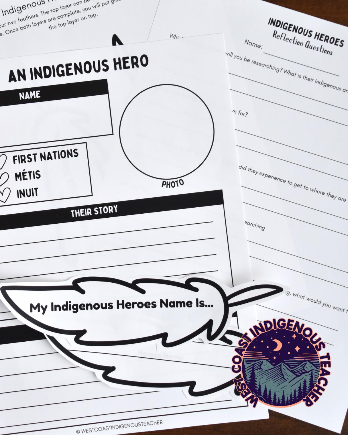 Indigenous Heroes in Canada Research Project, Social Studies ...