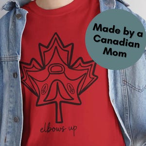 Elbows Up Canada, Canada Isn&#39;t For Sale Shirt, Indigenous Canada, First Nations Artwork, Canadian Pride, Elbows Up Shirt