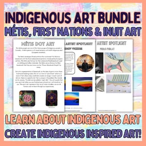 Indigenous Peoples Day Art BUNDLE, Indigenous Education, Indigenous Canada, Social Studies