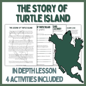 Turtle Island Legende Indigene Schöpfungsgeschichte, indigene Bildung, indigenes Kanada, Sozialkunde, jedes Kind ist wichtig
