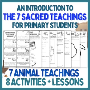 The 7 Sacred Indigenous Teachings For Teachers, Indigenous Education, Indigenous Canada, Social Studies, Seven Sacred Teachings