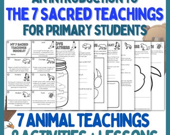 The 7 Sacred Indigenous Teachings For Teachers, Indigenous Education, Indigenous Canada, Social Studies, Seven Sacred Teachings