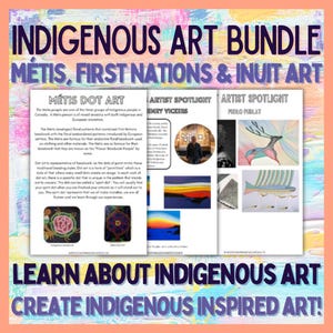 Indigenous Peoples Day Art BUNDLE, Indigenous Education, Indigenous Canada, Social Studies