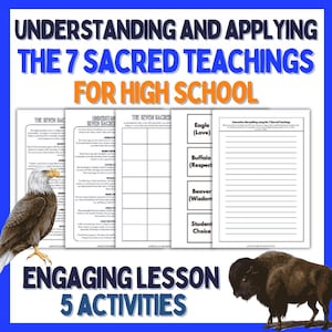 The 7 Sacred Indigenous Teachings For High School, Indigenous Education, Indigenous Canada, Social Studies, Every Child Matters