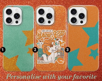 Taylor Showgirl Handyhülle Life of a Lyrics Aesthetic Cat Kitty iPhone 17 Air 16 15 14 13 12 11 Pro Xs Xr 8+SE Samsung S24 23 22 21 20 Pixel
