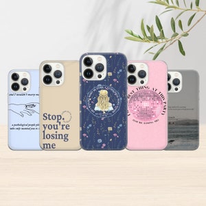 Taylor Art You&#39;re Losing Me Lyrics Midnights Aesthetic  Phone Case iPhone 16 15 14 13 12 11 Pro Xs Xr 8SE Samsung S24 23 22 21 20 10 Pixel 7
