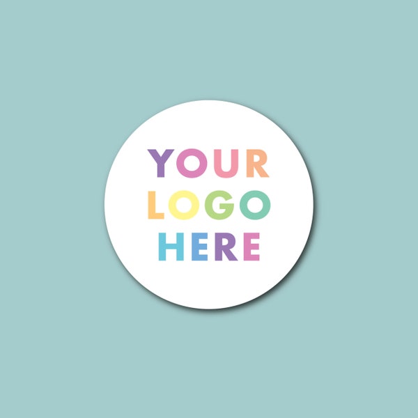 Made-to-Order Custom Decal | Personalized 'Your Logo Here' Sticker | Vinyl Design for Branding and More | Professional Company Marketing