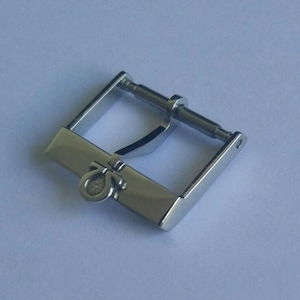Omega 16mm bracelet band stainless steel original vintage watch buckle