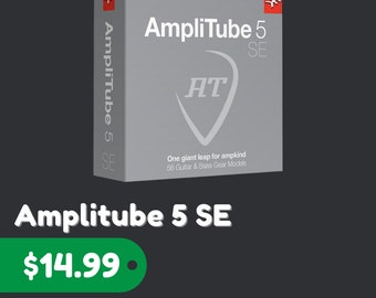 Amplitube 5 SE | Genuine | Mac & Pc | AU VST