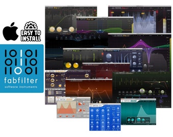 Ensemble complet Fabfilter - MacOS | VST France | Compatible avec le silicone Apple