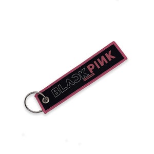Kpop BlackPink Jet Tag | BlackPink Keychain | Kpop Inspired | BlackPink in your area | Jennie, Lisa, Jisoo, Rose | Born Pink Tour | Key Tag