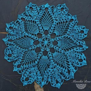 OCEAN TEMPLE MANDALA – Advanced Heirloom Thread Crochet Pattern