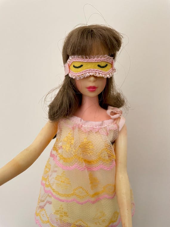 Vintage Barbie FRANCIE Brunette Doll #1130 Francie & Casey Slumber