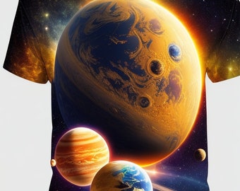 Unisex Jersey T-Shirt: On est pas seuls, il ya d'autres gens sur d'autres planètes.