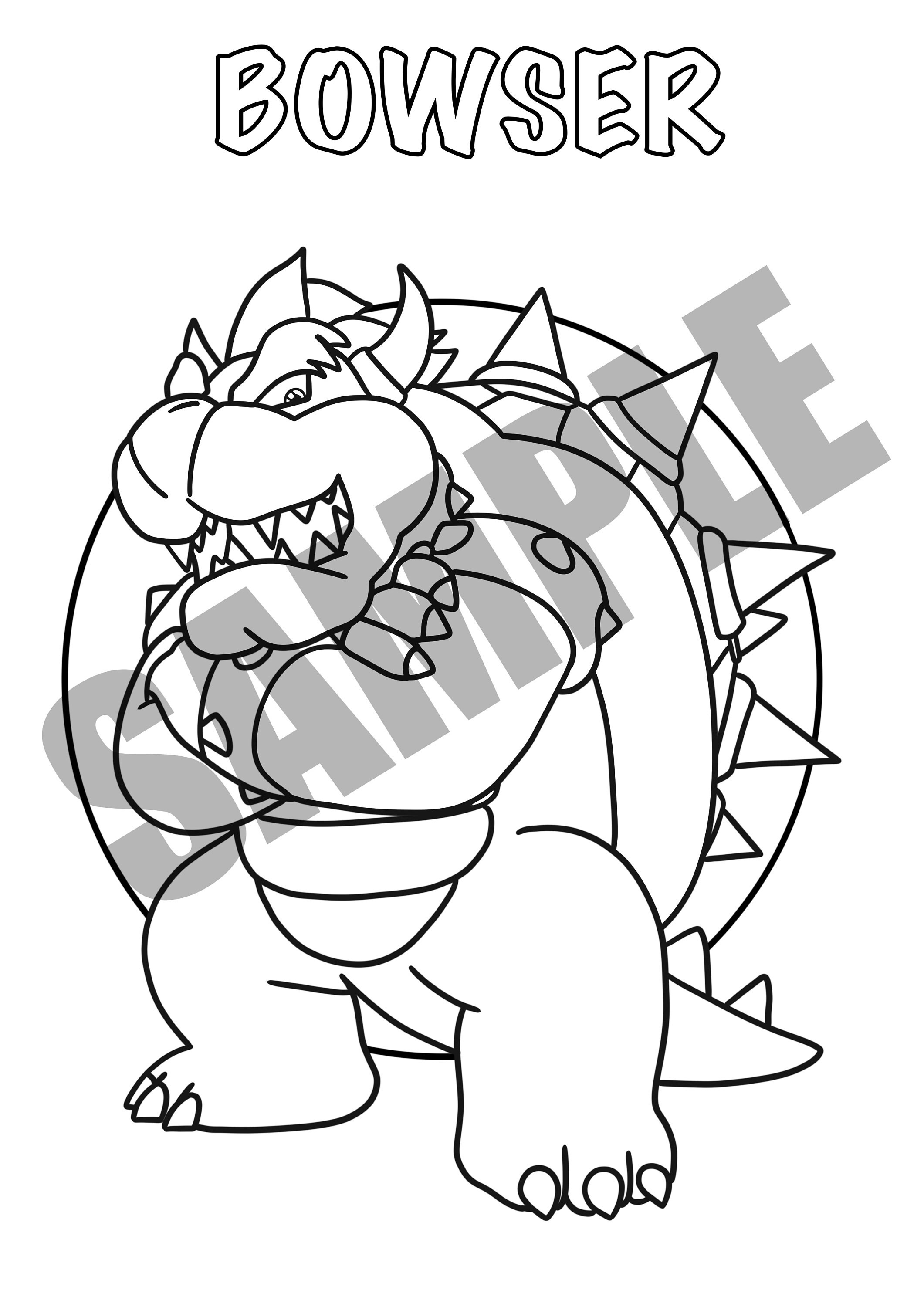 A4 Super Mario Colouring Book. Kids Colouring Books. Party Bag Ideas