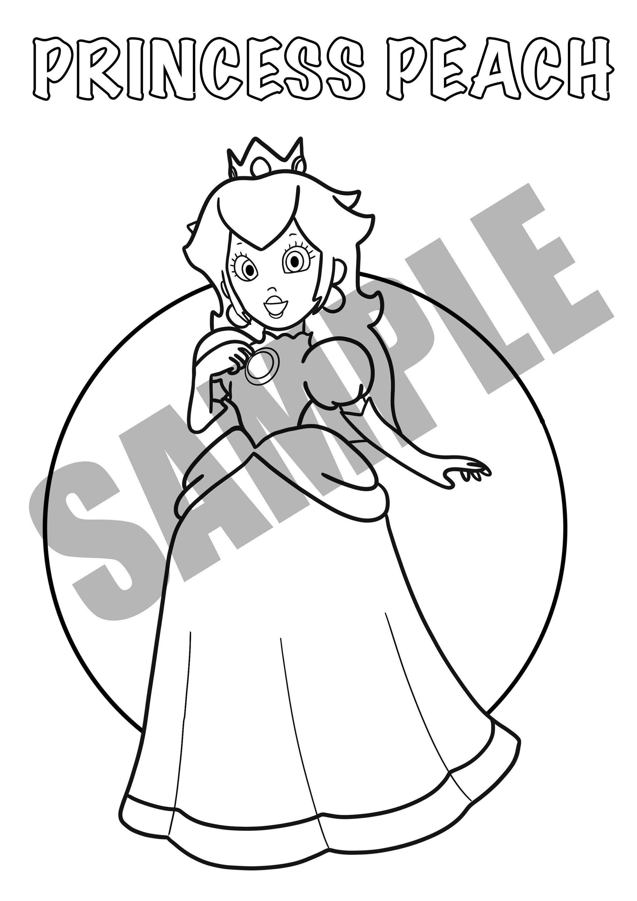 A4 Super Mario Colouring Book. Kids Colouring Books. Party Bag Ideas