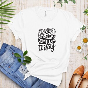 Be The Reason Cotton Tee: Inspirational Kindness Shirt